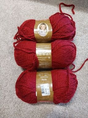 Premier Serenity Chunky Weight Yarn - Red